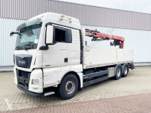 Kamión valník MAN TGX 26.480 6x4 BL TGX 26.480 6x4 BL mit Heckkran Fassi F195AS, Hochsitz