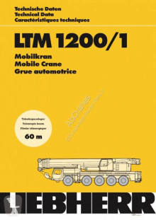 Grúa grúa móvil Liebherr LTM 1200-1