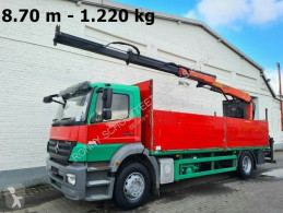 Camion plateau Mercedes Axor 1833L 4x2 Axor 1833L, mit Kran Palfinger PK 12001 L