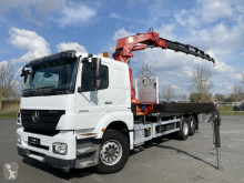 Mercedes plató teherautó AXOR 2533 6X2 EURO 4 WITH HMF 3000 K6