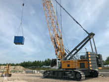 Grua grua com lagartas Liebherr LR 1160