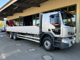 Lastbil platta häckar Renault lander 410 6x4