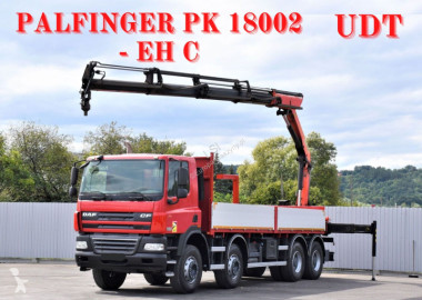 Камион DAF CF CF 85.410 Pritsche 6,80m + KRAN / FUNK/8x4