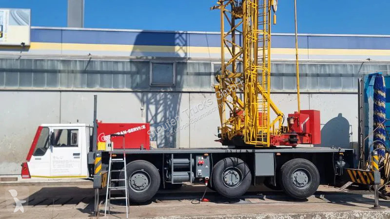 Kran Spierings Auto- Turmdrehkran Gittermast...