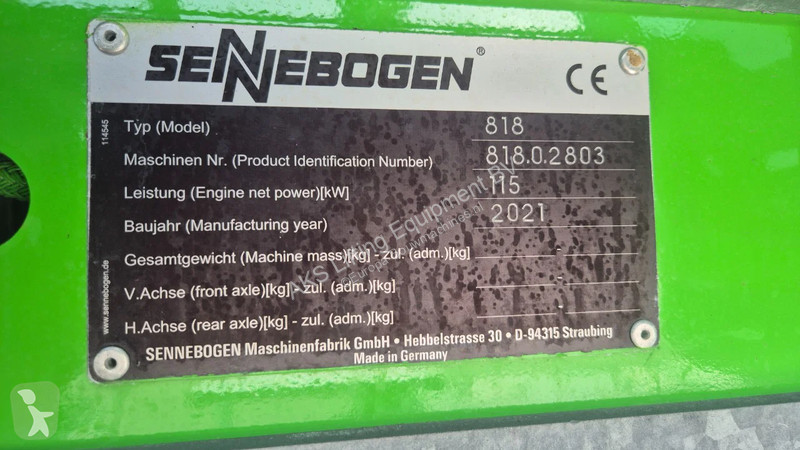 Kran Sennebogen 818ME