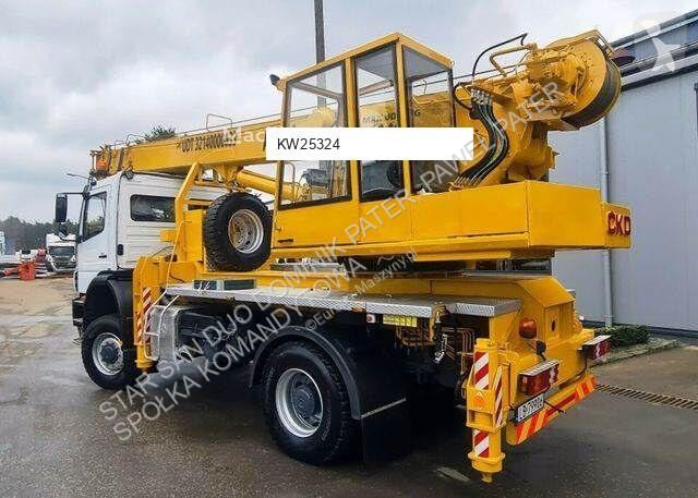 Jeřáb Mercedes 4x4 AD 14 CKD Euro 5 Cran KRAN