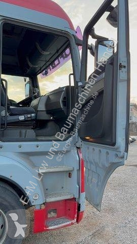 Lastbil MAN 6X2 Baustoff Pritsche Hiab 166 Funk...
