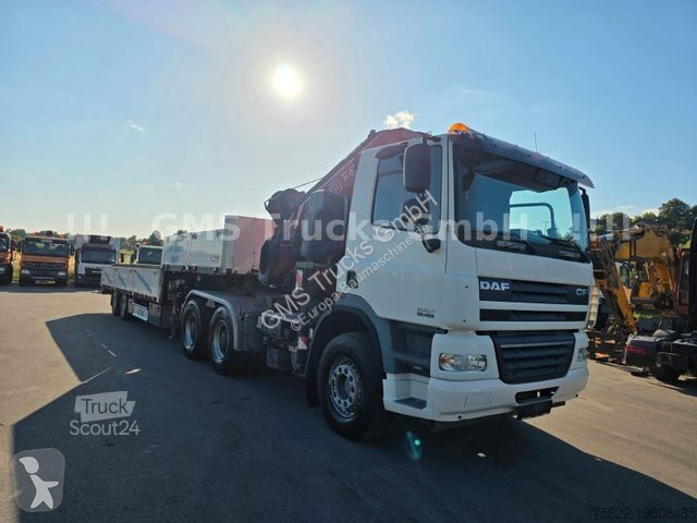 Ledat fordon DAF CF / 6X4 Blatt / 28m Fassi...