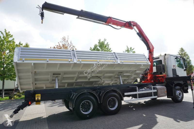 Kran Renault K380 6×4 / FASSI F175 crane 7.85 t...