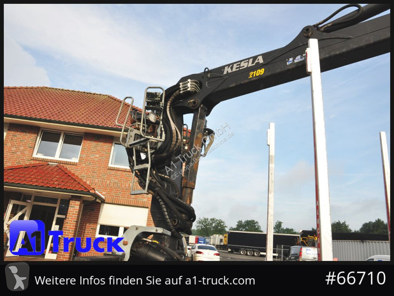 شاحنة MAN TGX 26.480, Holz Kesla 2109, 6x4,