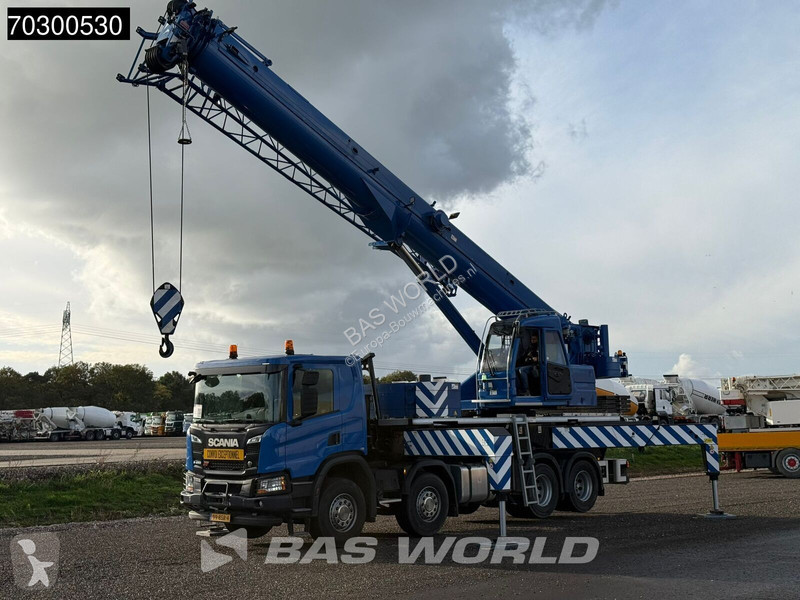 رافعة Scania P450 P 8X4 Palfinger/SANY SPC500E...