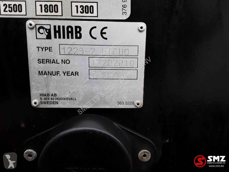 تجهيزات الآليات الثقيلة Hiab Occ Autolaadkraan...