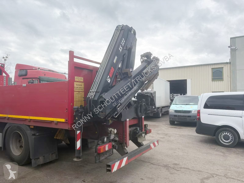 شاحنة Mercedes Antos 1830 L 4x2, Kran HIAB 122...