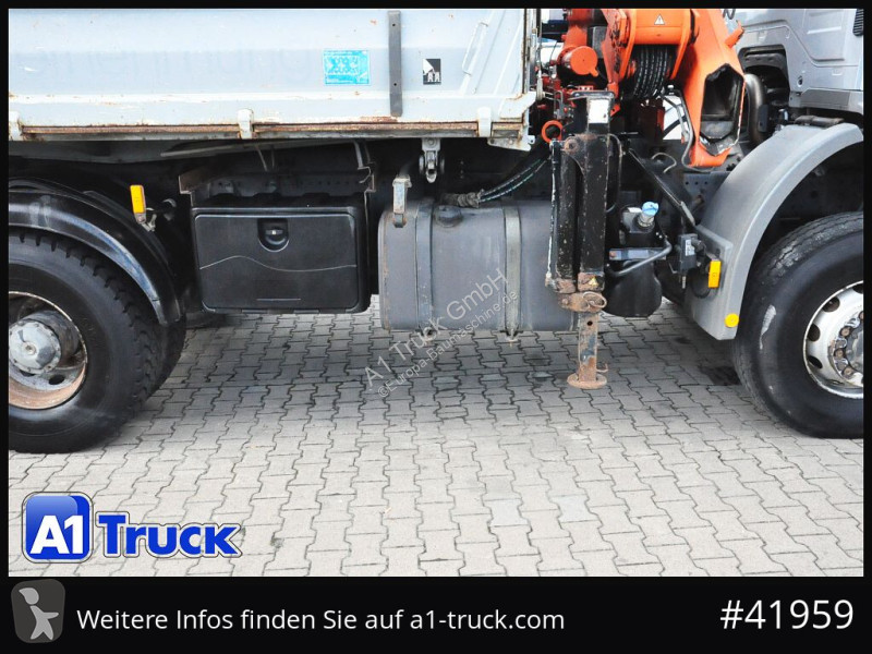 Кран Mercedes Axor 1833, 4x4, Kran 3 Seiten...