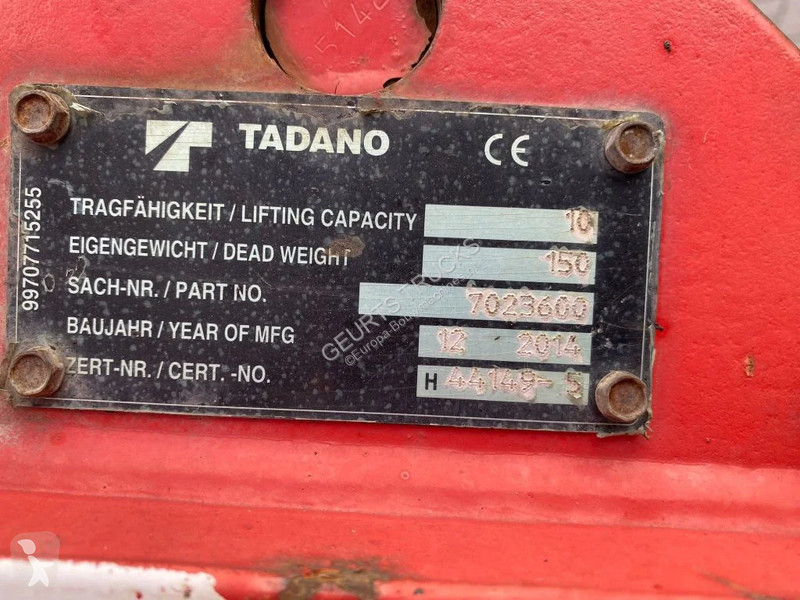 Kran Tadano ATF 40G-2 KRAAN/KRAN/CRANE/GRUA