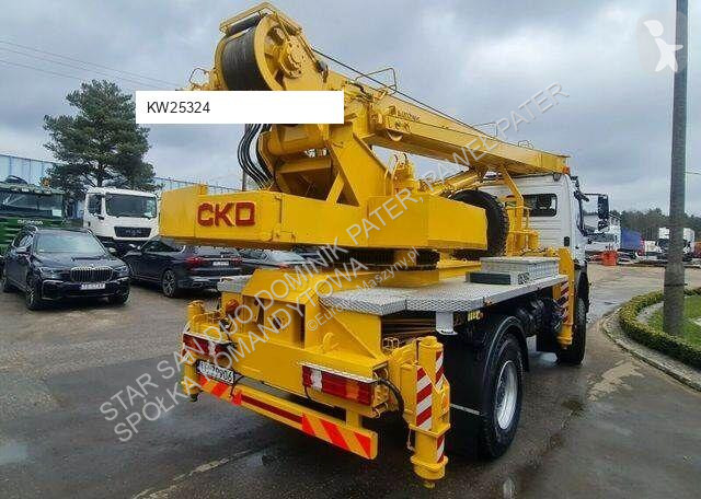Jeřáb Mercedes 4x4 AD 14 CKD Euro 5 Cran KRAN