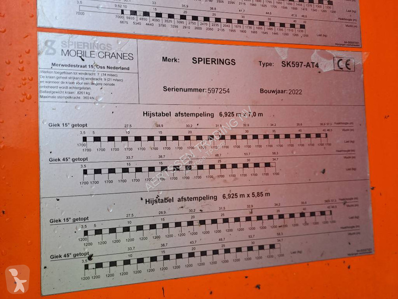 Macara Spierings SK 597 AT4 E-LIFT (48m)