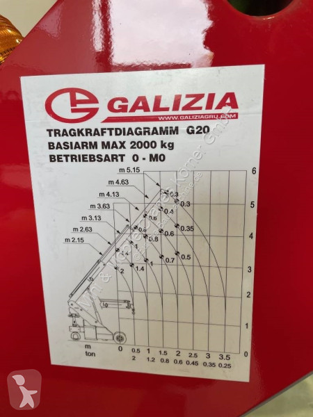 Kran Galizia G20E