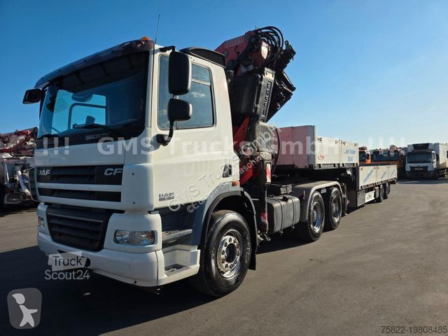 Ledat fordon DAF CF / 6X4 Blatt / 28m Fassi...