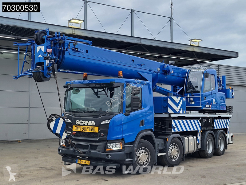 رافعة Scania P450 P 8X4 Palfinger/SANY SPC500E...