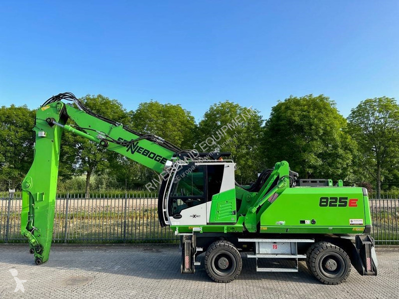 Kran Sennebogen 825E demo mobile waist handler...