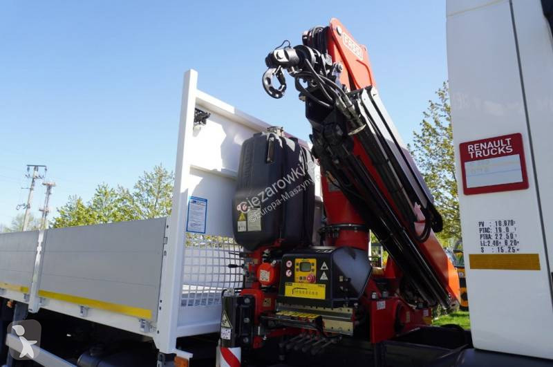 رافعة Renault C280 DTI 8 / FASSI crane F135a.22...
