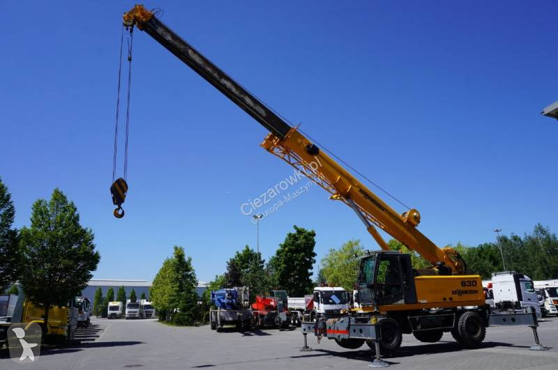 Kran Sennebogen 630 rough terrain crane / Range...