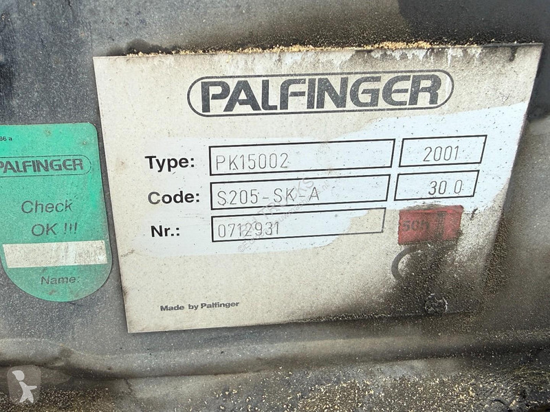 تجهيزات الآليات الثقيلة Palfinger + Rotator +...
