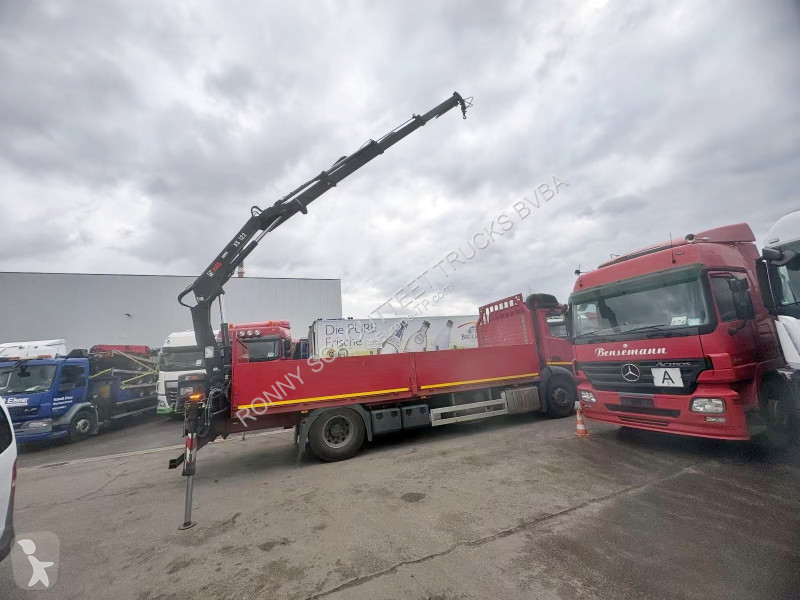 شاحنة Mercedes Antos 1830 L 4x2, Kran HIAB 122...