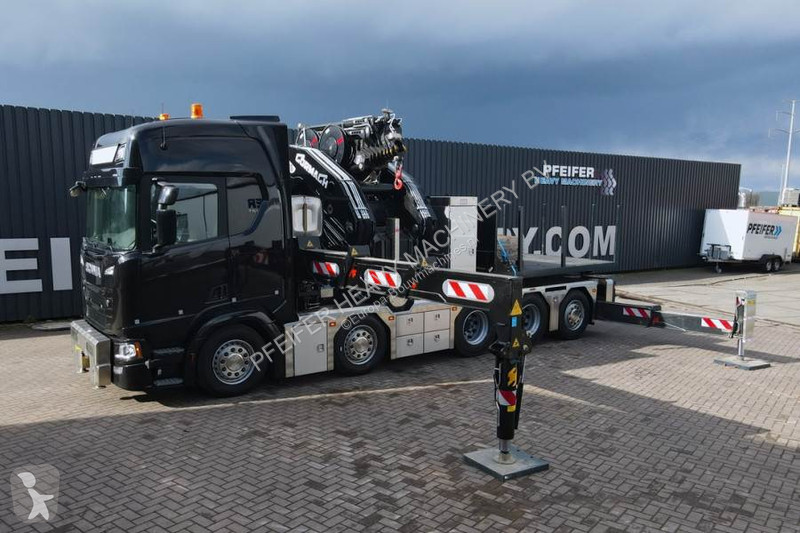 Camion Scania 540 B10x4 With COMACH 150tm Crane...