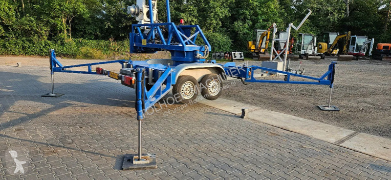 Grua Liebherr KLAAS K17/24 aanhanger hijs kraan