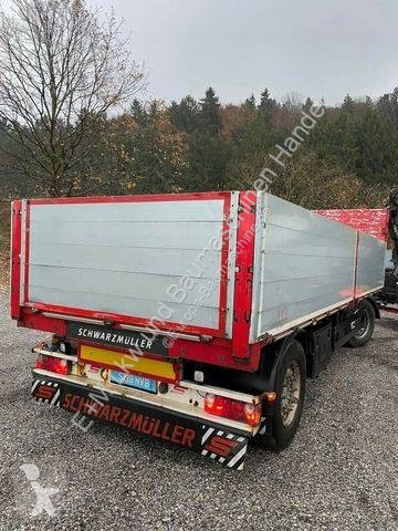 Grúa MAN 6X2 Baustoff Pritsche Hiab 166 Funk anhän