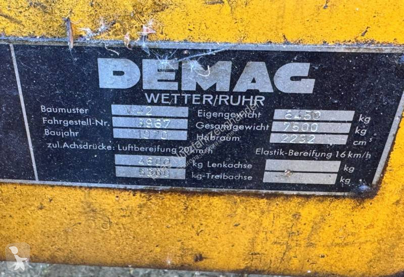 Macara Demag V 42 Montagekran