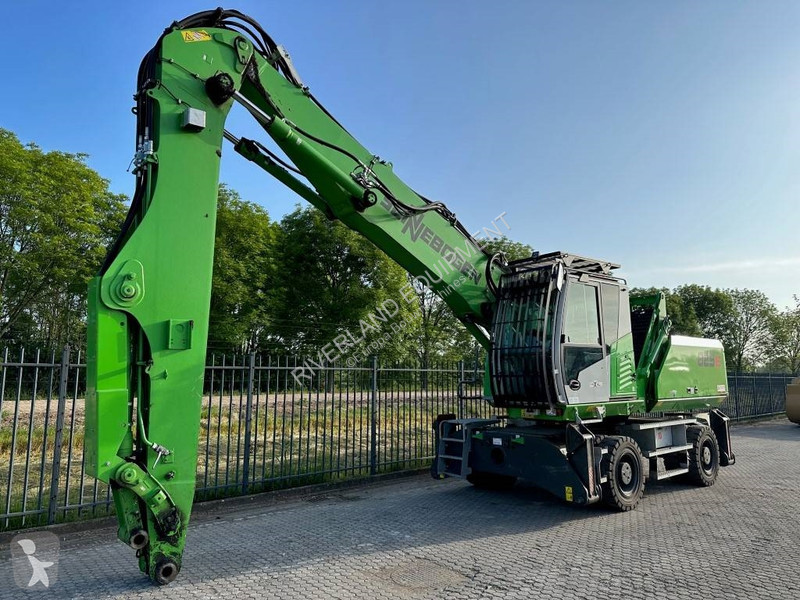 Kran Sennebogen 825E demo mobile waist handler...