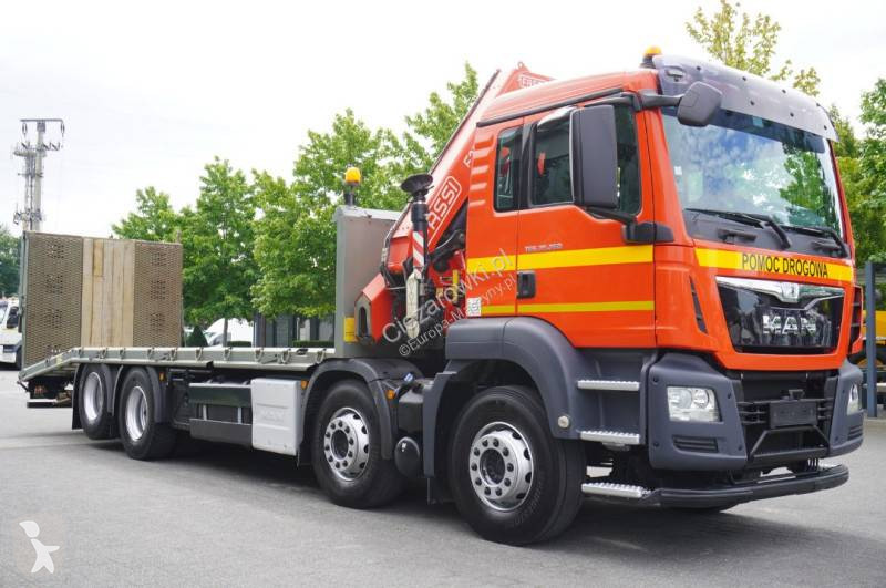 Jeřáb MAN TGS 35.360 E6 8×2 / HDS Fassi...