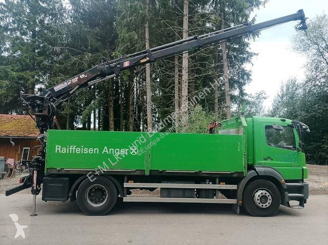 شاحنة Mercedes Axor 1833L PRITSCHE KRAN HIAB...