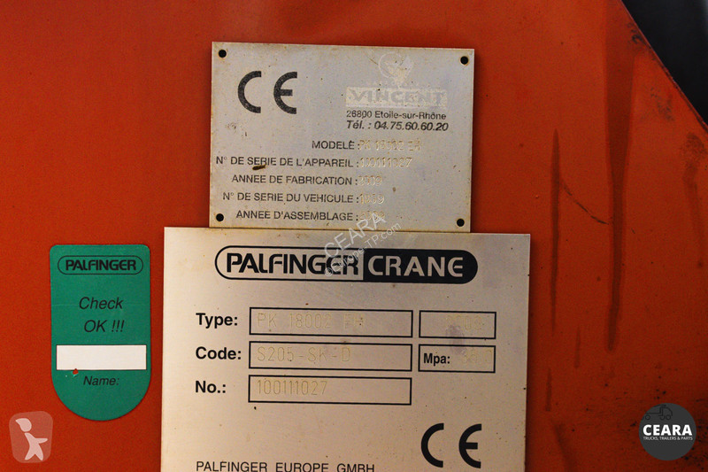 Кран Palfinger E RRC HLPS WORKING FULLY