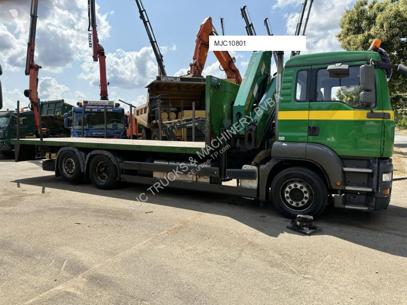 Camion MAN TGA 6X2 BL + CRANE PALFINGER PK...