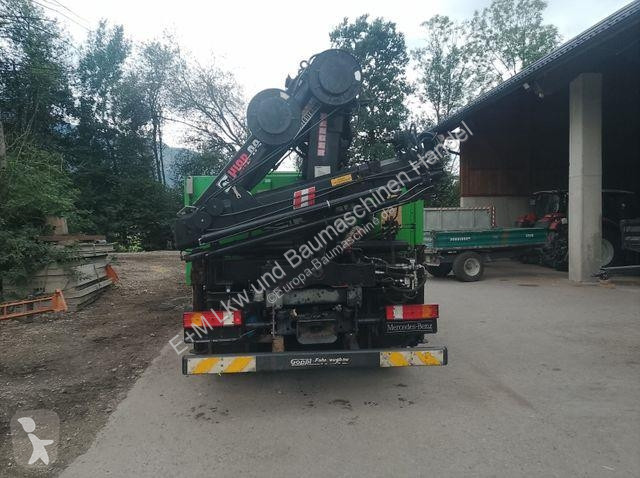 شاحنة Mercedes Axor 1833L PRITSCHE KRAN HIAB...