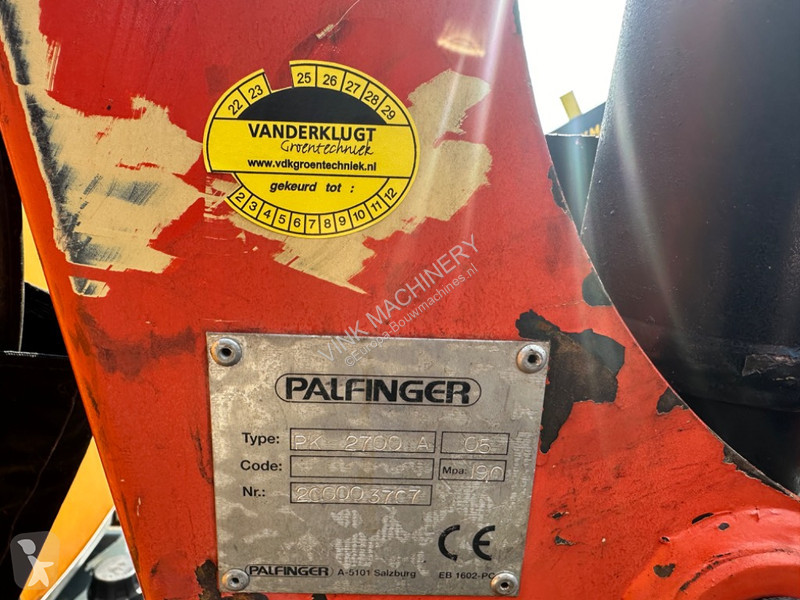 Kraan  Kiefer HY1251 with Palfinger PK-2700A