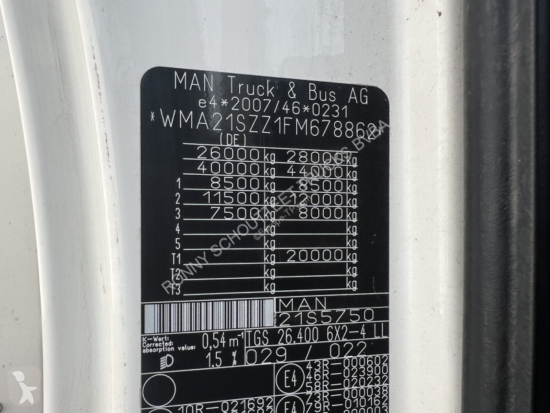 Camion MAN TGS 26.400 6x2-4 LL TGS 26.400 6x2-4...