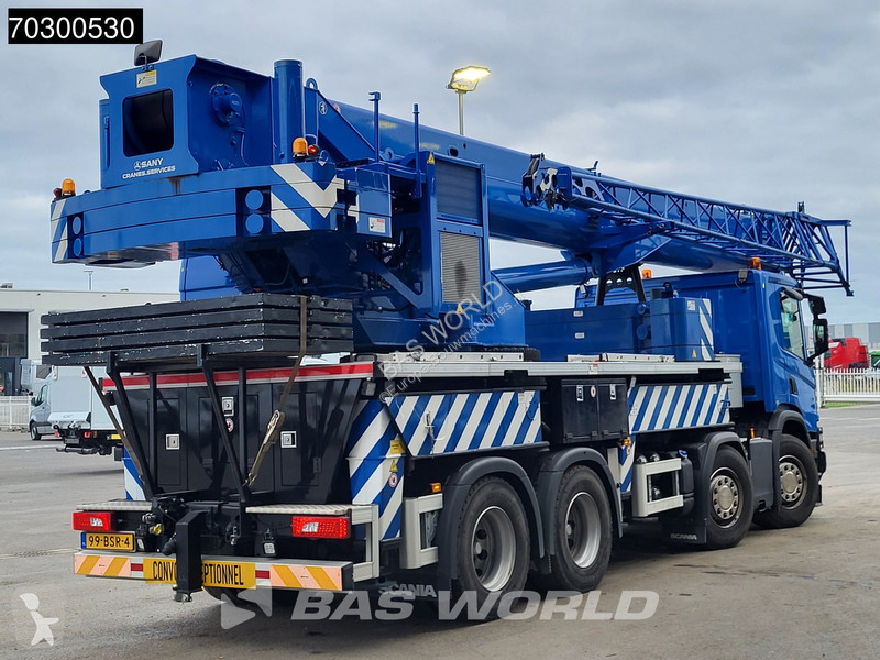 رافعة Scania P450 P 8X4 Palfinger/SANY SPC500E...