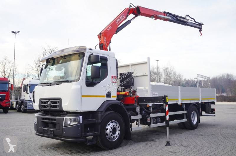 Jeřáb Renault C280 DTI 8 / FASSI crane F135A.22...