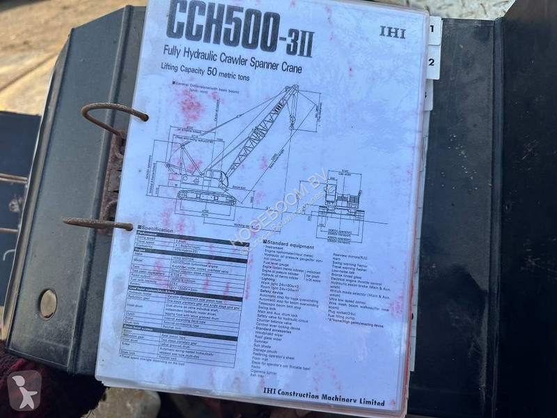 Kran IHI CCH 500 - 3 ( 50tons 33M )