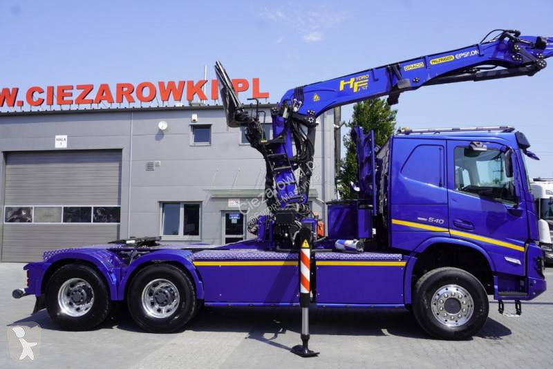 Kran Volvo FMX 540 Forestal tractor / 6x6 /...