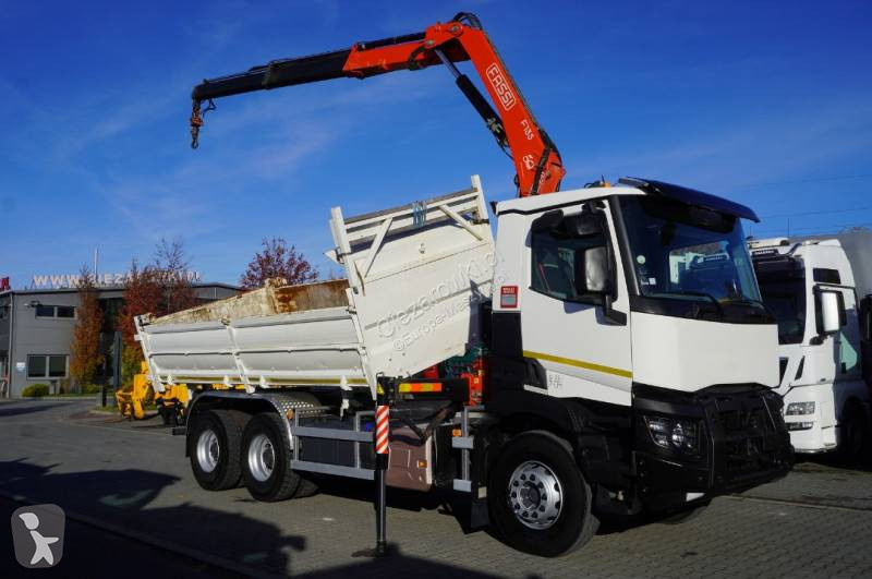 Grúa Renault C380 E6 6×4 / HDS Fassi F135 2700...
