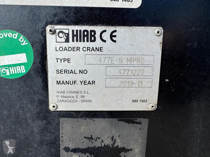 Teherautó felszerelések Hiab 477E-8 HIPRO...