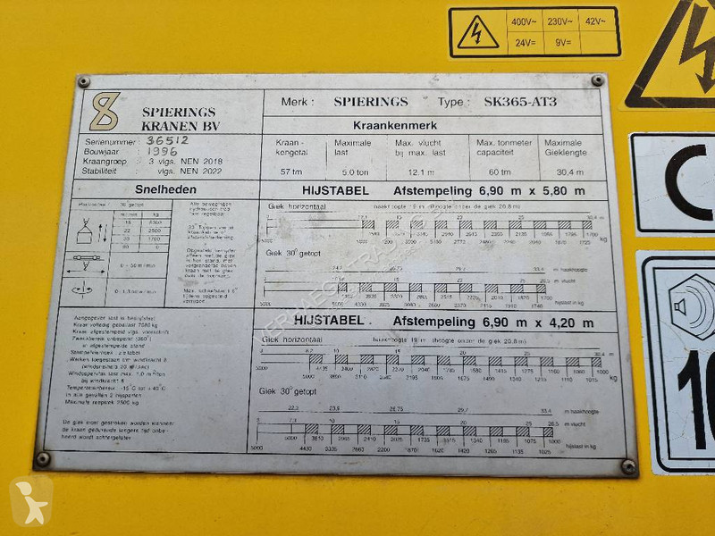 Grua Spierings SK 365 AT3
