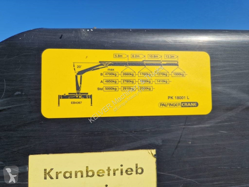 Kran  Actros 2544 * 6x2 * PALFINGER PK18001L *