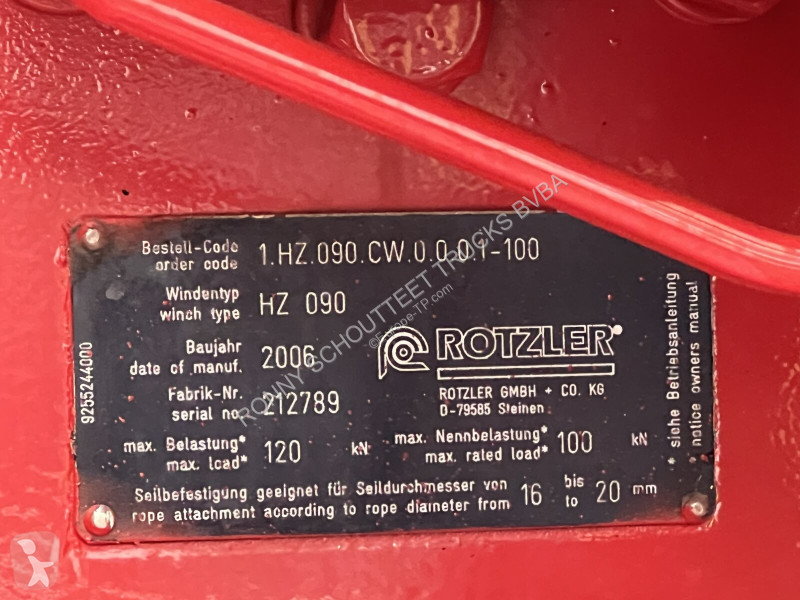 Kamion Mercedes Actros 3346 AK 6x6 Actros 3346...